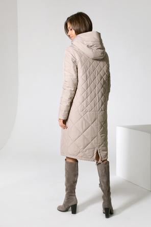 Зимнее пальто DW-22411, цвет бежевый, фото 3