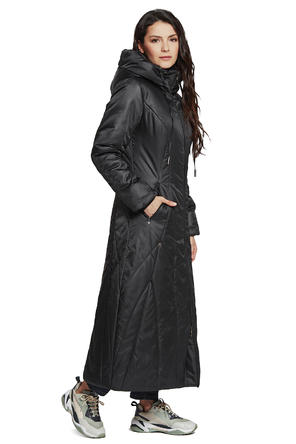 Женское зимние пальто Фортоле цвет черный, фото 3