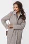 Женское стеганое пальто DW-22317, цвет серо-бежевый, фото 05