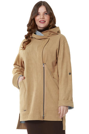 Пальто с капюшоном Шейла, цвет бежевый