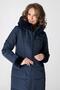Зимнее пальто женское DW-23412 цвет темно-синий, фото 4