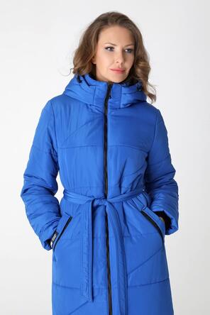 Зимнее женское пальто DW-23418, цвет ярко-синий, вид 3
