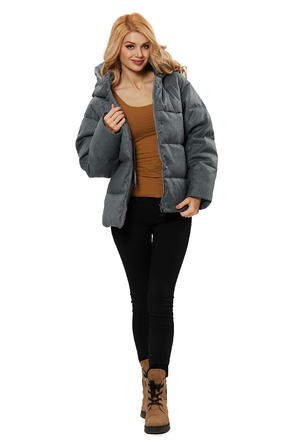 Зимняя куртка Элла от Dimma, цвет серый, фото 1