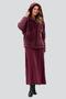 Куртка из эко меха Баркли, D'imma, цвет винный, фото 1
