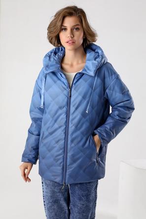 Куртка женская с капюшоном DW-23127, цвет синий, foto 4