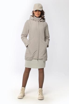 Женская куртка DW-22112, цвет светло-серый, вид 1