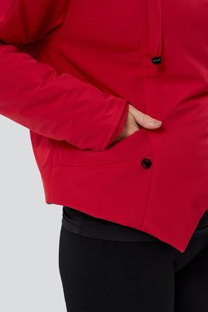 Куртка с капюшоном Претти, артикул: DI-2351, цвет красный, обзор 4