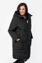 Зимнее пальто женское DW-21425 цвет черный, фото 4