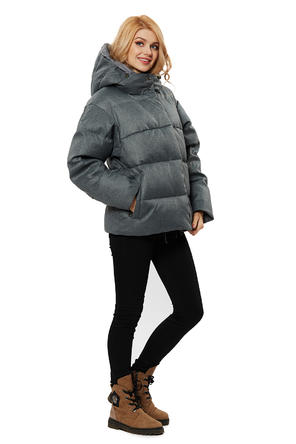 Зимняя куртка Элла от Dimma, цвет серый, фото 2