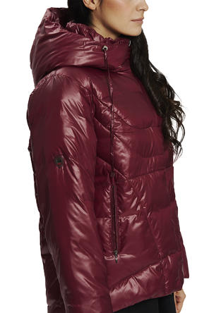 Зимняя куртка Таро, цвет брусничный, фото 3