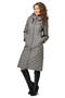 Зимнее стеганое пальто DW-20407, цвет серый foto 2