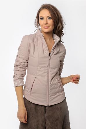 Куртка двухсторонняя DW-22116, цвет серо-розовый, фото 5