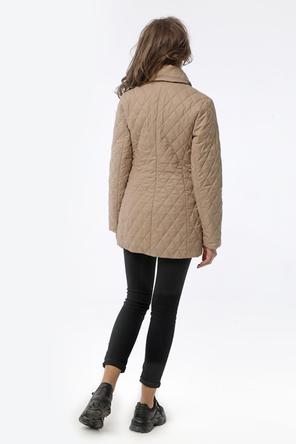 Женская куртка стеганая DW-22120, цвет серо-бежевый, foto 3