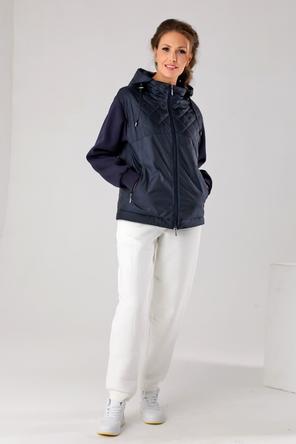 Женская весенняя куртка DW-23126, Dizzyway, цвет темно-синий, фото 2