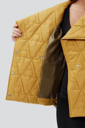 Стеганая куртка Сабина, D'imma Fashion, цвет горчичный, вид 5