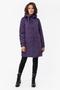 Зимнее женское пальто DW-21417, цвет фиолетовый, вид 1 