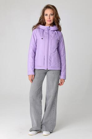 Женская куртка DW-24121, цвет сиреневый, вид 1