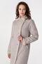 Женское стеганое пальто DW-23302, цвет серо-песочный, фото 4
