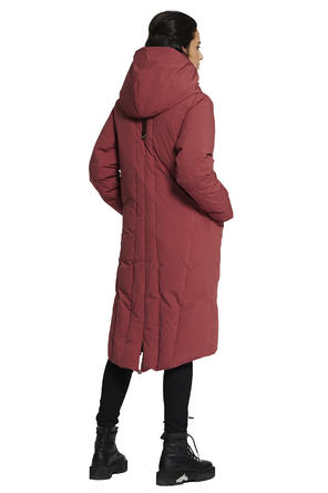 Пальто зимнее арт 2113 Dimma цвет кирпичный, фото 3