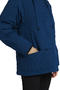 Зимняя куртка женская с капюшоном Димма артикул 2124 цвет синий, вид 3