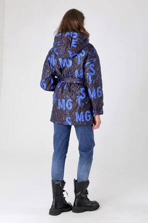 Женская куртка DW-24117, цвет ярко-синий, фото 2