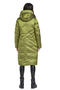 Пальто зимнее с капюшоном от D'imma Fashion цвет салатовый