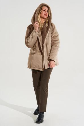 Зимняя куртка Джойс от Dimma, цвет бежевый, фото 4