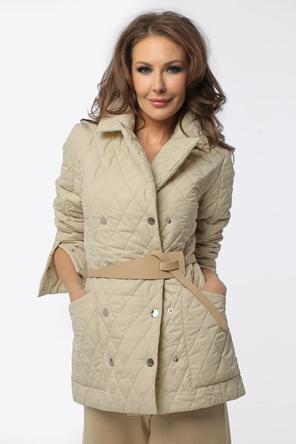 Женская куртка стеганая DW-22120, цвет слоновая кость, foto 5