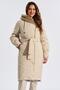 Пальто зимнее с капюшоном от D'imma Fashion цвет бежевый, вид 5
