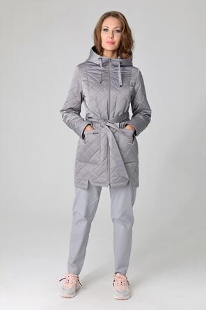 Куртка стеганая женская DW-24124, цвет серый, фото 1