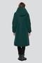 Зимнее пальто с капюшоном Регина Димма, артикул 2309, цвет зеленый, фото 07
