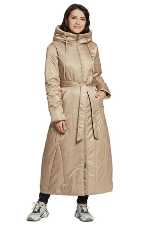 Женское зимние пальто Фортоле цвет бежевый, фото 1