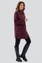 Женское пальто Эйдан, DI-2365 D'imma Fashion Studio, цвет винный, вид 2
