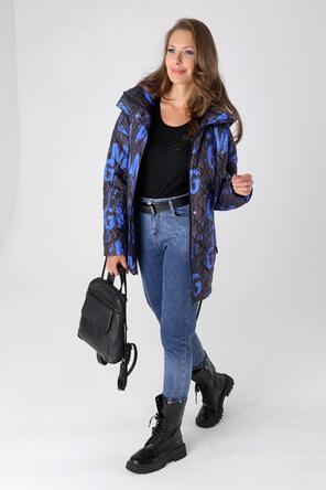 Женская куртка DW-24117, цвет ярко-синий, фото 3