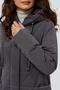 Демисезонное пальто с капюшоном Капитолина, DIMMA Studio, цвет серый, фото 4