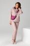 Женская весенняя куртка DW-23126, Dizzyway, цвет серо-розовый, фото 3