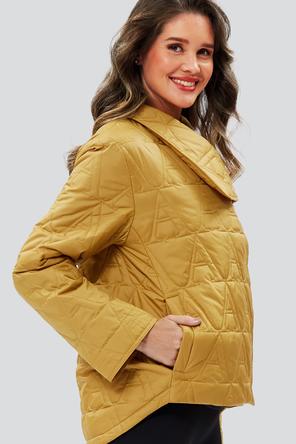 Стеганая куртка Сабина, D'imma Fashion, цвет горчичный, вид 4