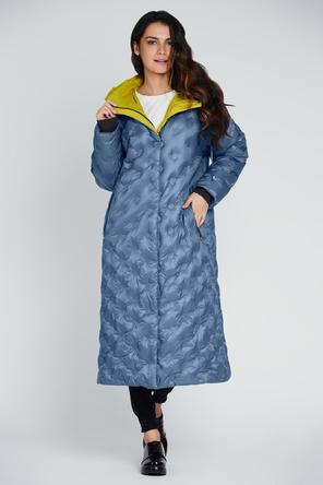 Демисезонное пальто Филомена, цвет голубой