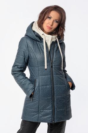 Зимняя куртка DW-21430, цвет серо-зеленый, фон 5