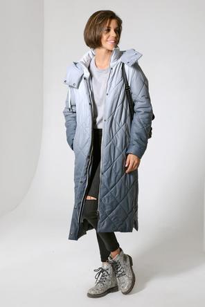 Стеганое зимнее пальто DW-22406, цвет серый, сторона 5