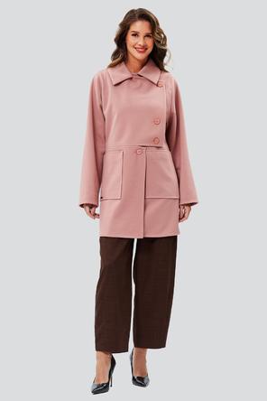 Женское пальто Эйдан, DI-2365 D'imma Fashion Studio, цвет персиковый, вид 1
