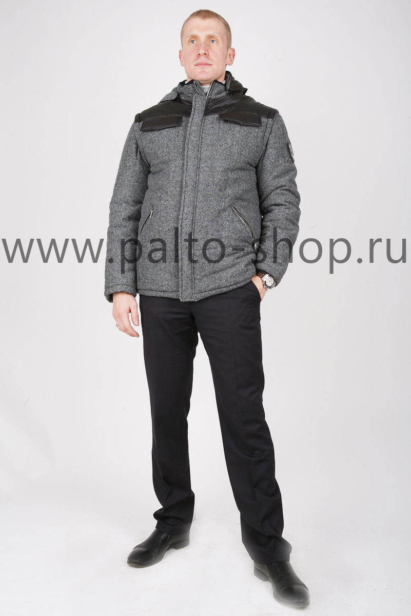 Зимнее мужское пальто фирма Амулет арт.969