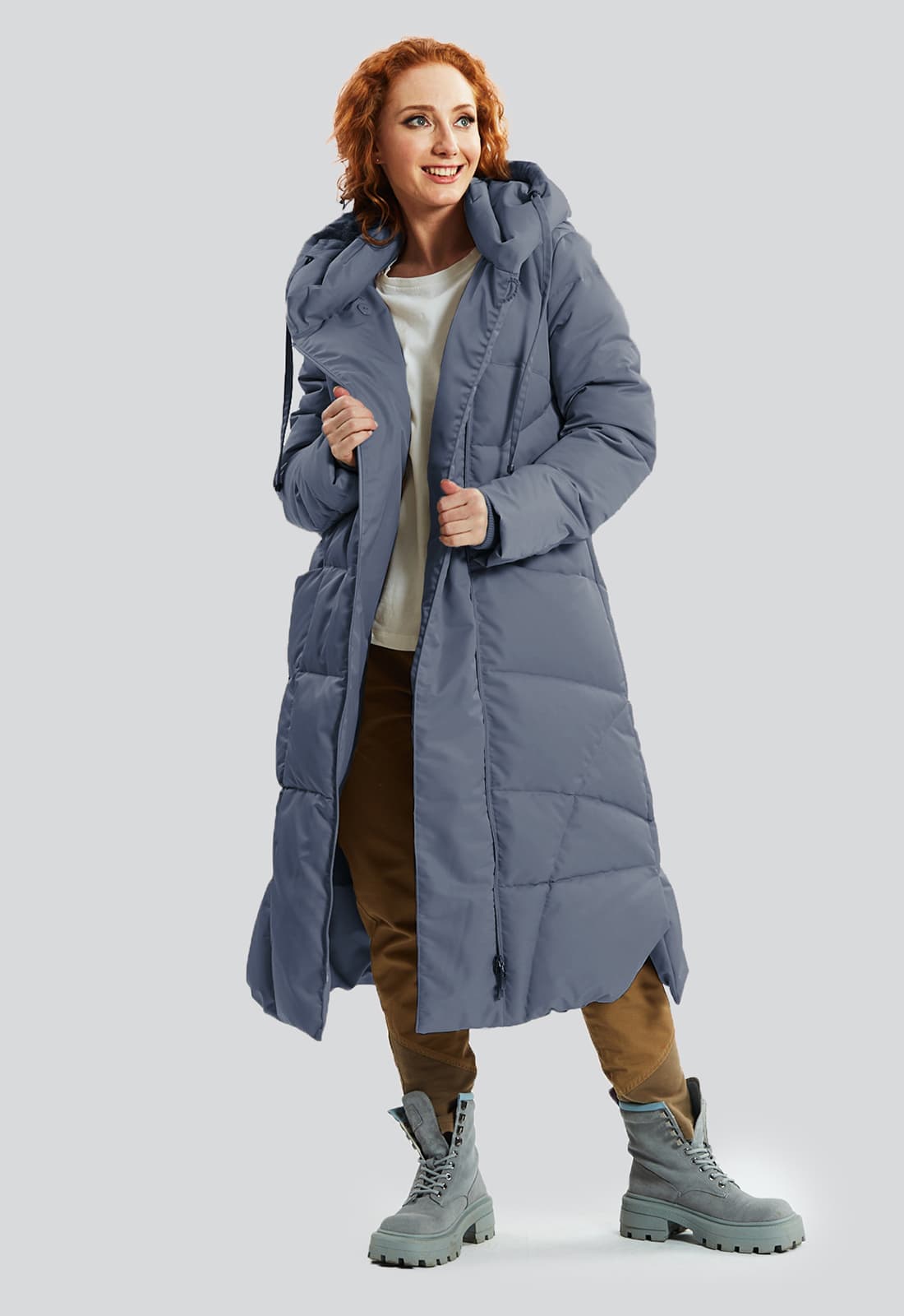 Зимнее стеганное пальто Консуэла. D'IMMA Fashion