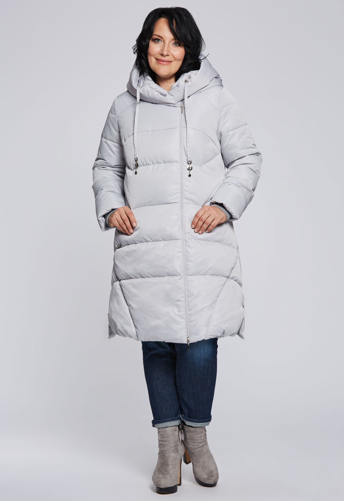 Зимнее стеганное пальто Каллисто. D'IMMA Fashion