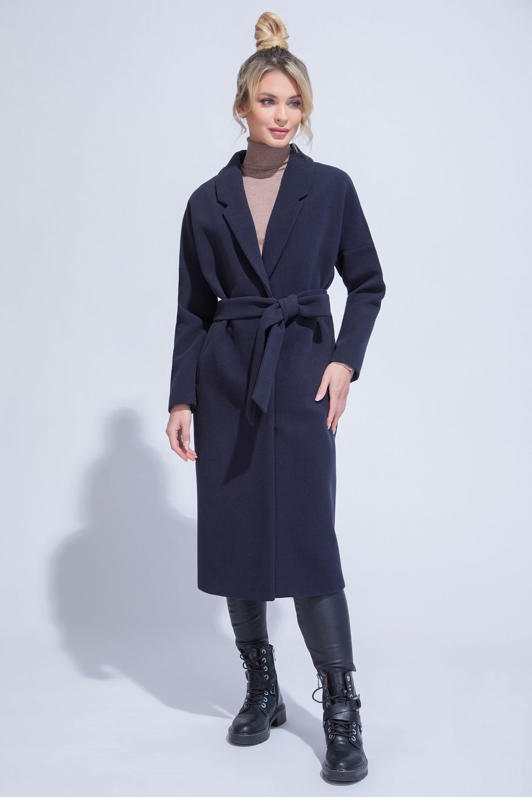 Пальто женское oversize арт. ES-4-7038, бренд ElectraStyle