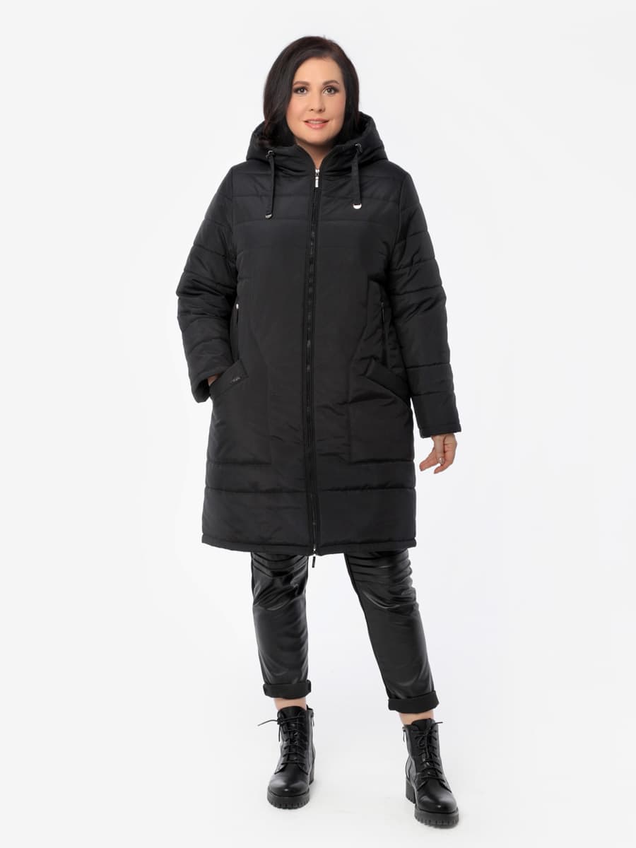 Зимнее пальто с капюшоном DW-21425, фирма DizzyWay