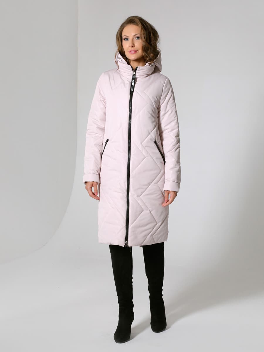 Зимнее пальто с капюшоном DW-22407, DizzyWay