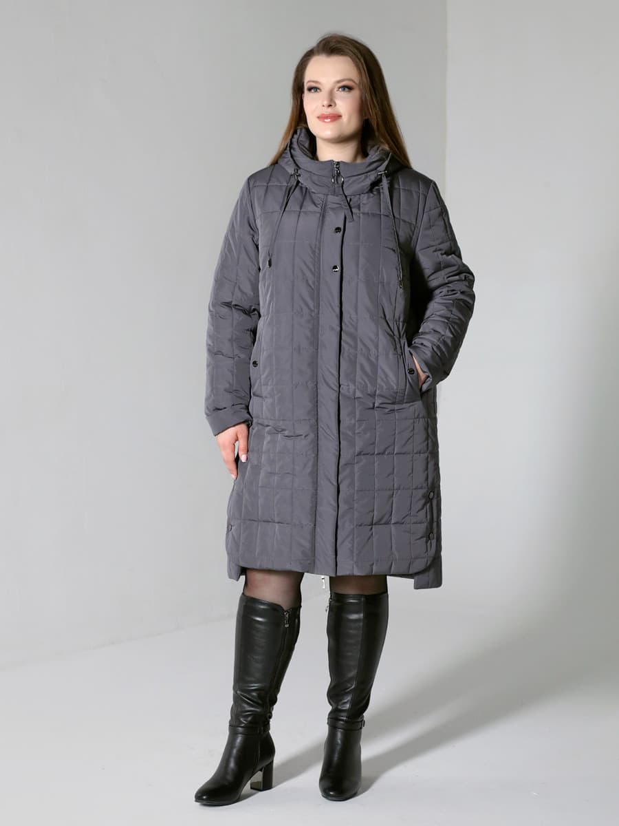Зимнее стеганное пальто DW-22419, фирма DizzyWay
